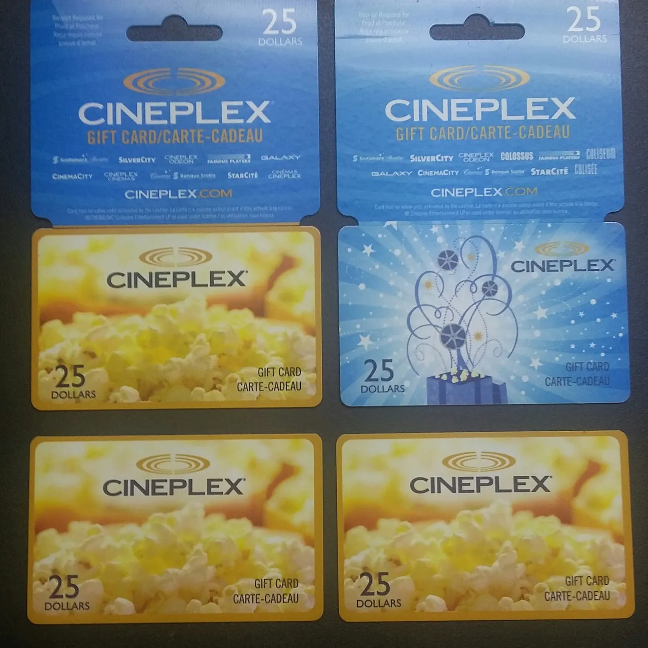 Cineplex Gift Cards photo 1