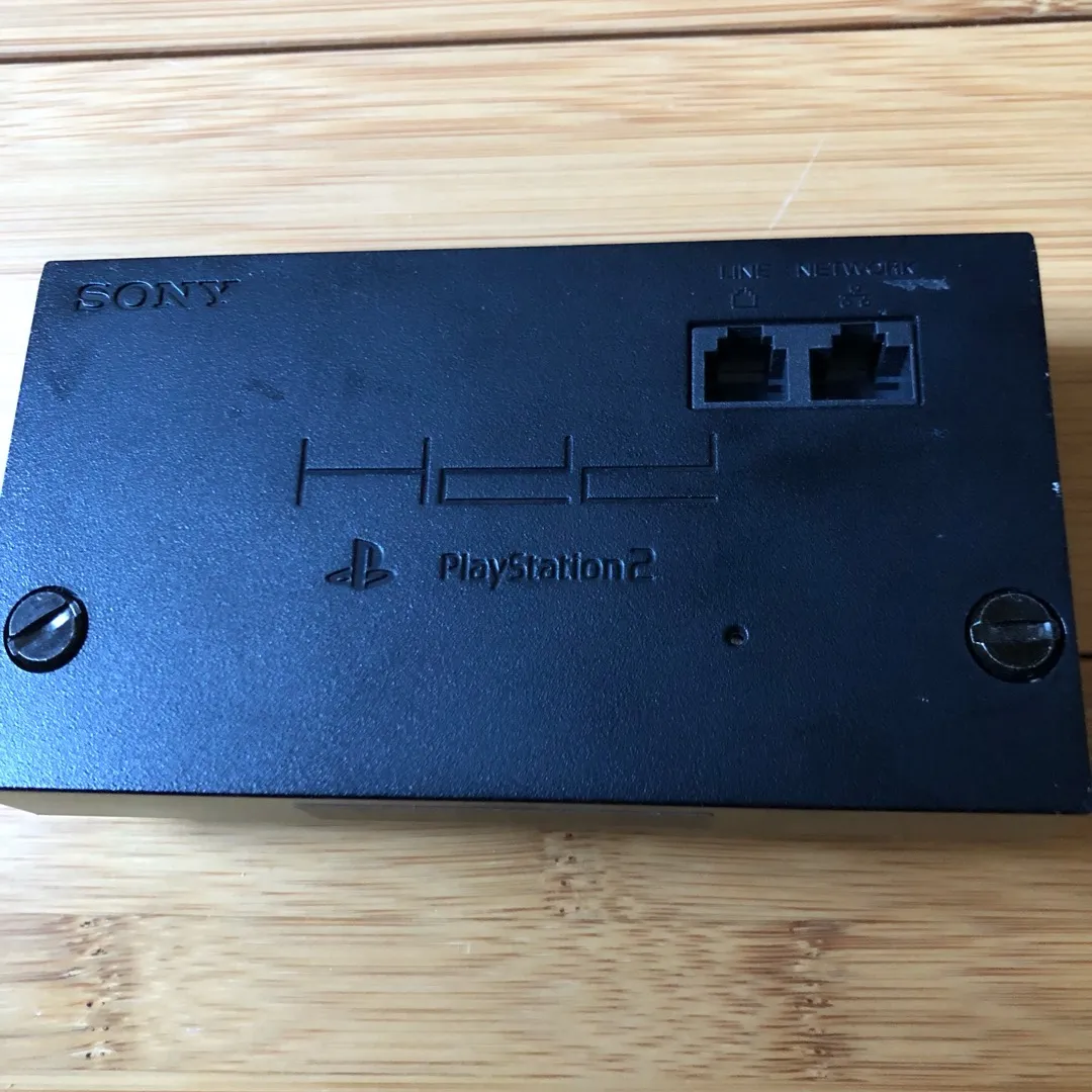 Playstation 2 Harddrive and Network Adaptor photo 1