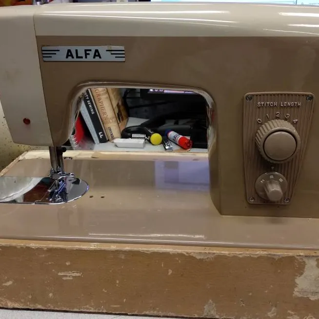 Vintage Alfa Sewing Machine photo 1