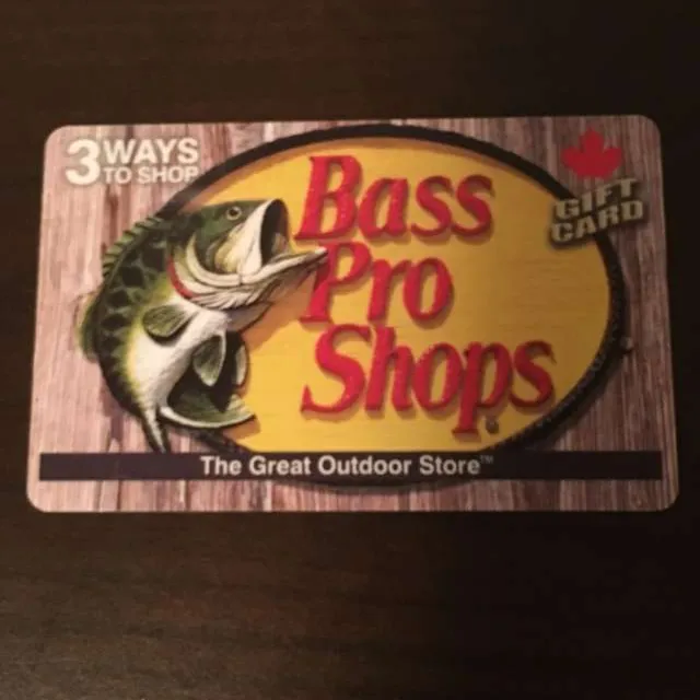 $40 Gift Card Bass Pro Shops photo 1