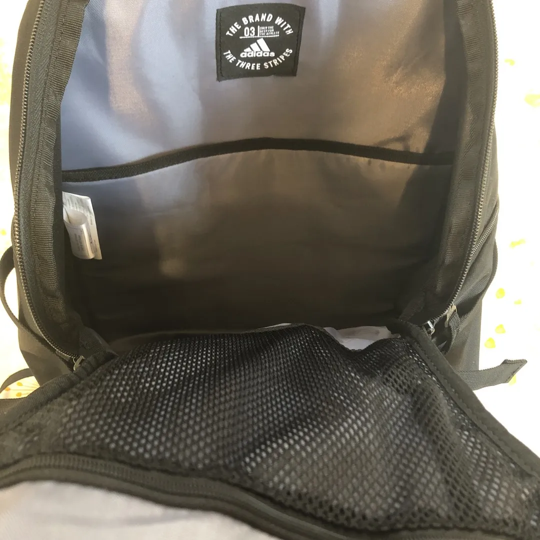 BNWT Adidas Backpack With Shoe Storage photo 3