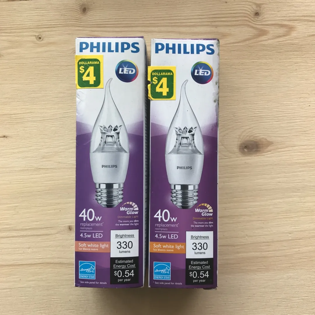 Phillips LED 40w Lightbulbs photo 1