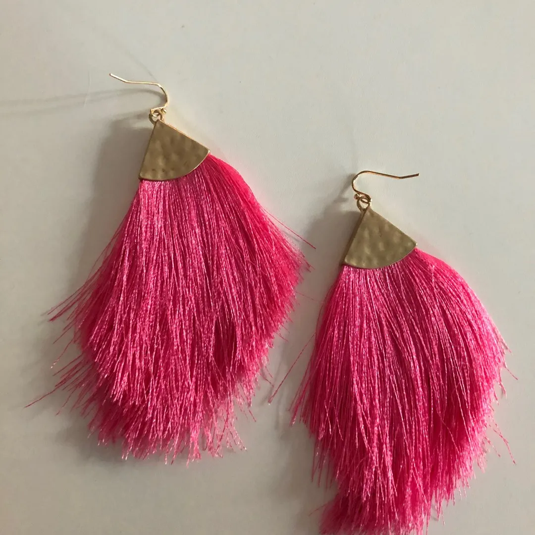 New Pink Earrings photo 1