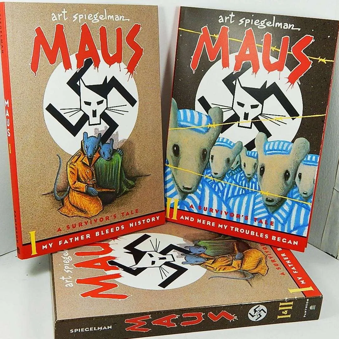 Books: Maus I and II by Art Spiegelman - Boxed Set photo 1
