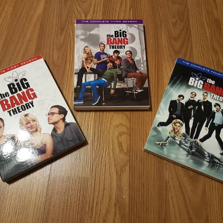 Big Bang Theory DVDs photo 1