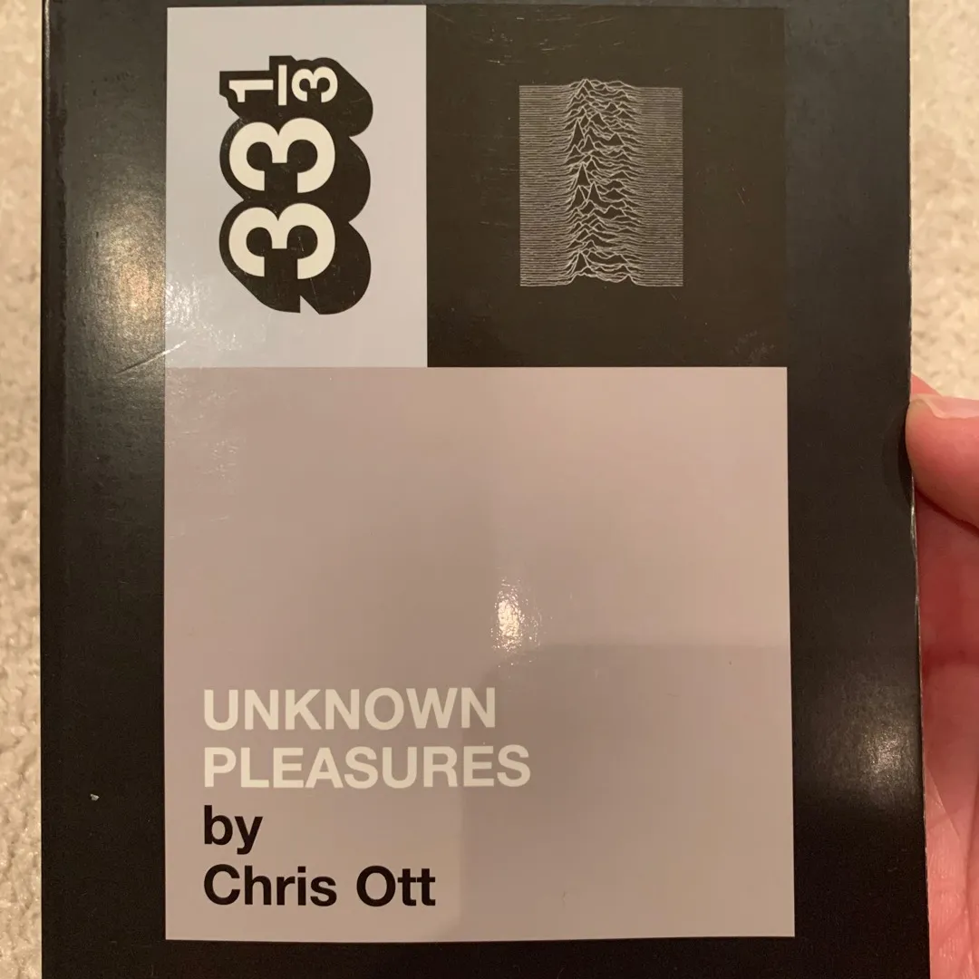 “Unknown Pleasures” (33-1/3 paperback) photo 1