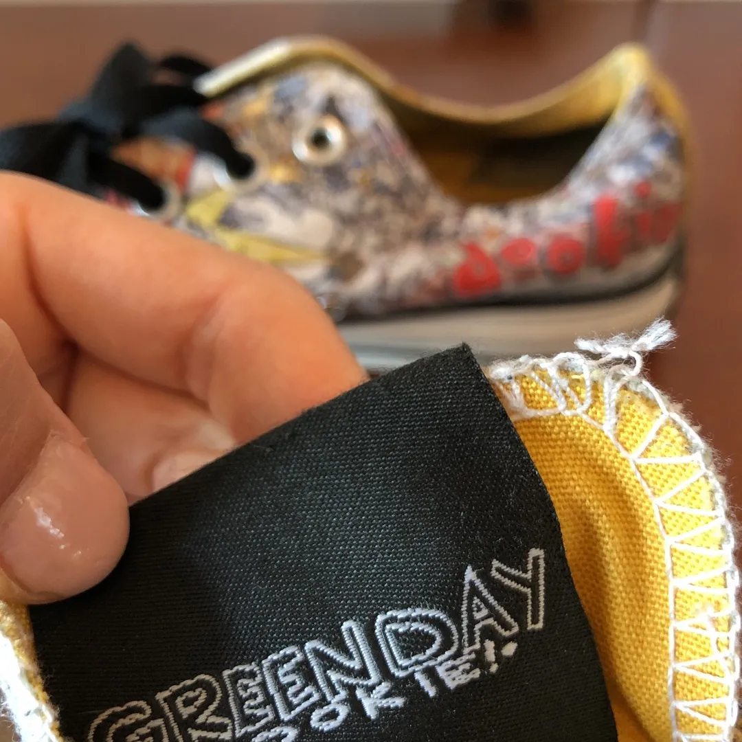 Green Day DOOKIE Converse/Chuck Taylor’s photo 8
