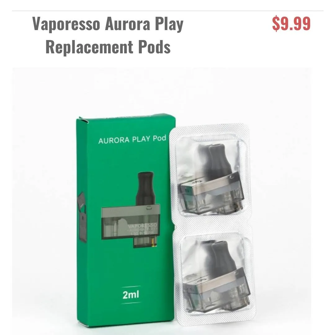 Vaporesso Aurora  Play Replacement Pods Vaping photo 1