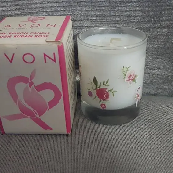 Vintage Avon Votive Candle photo 1