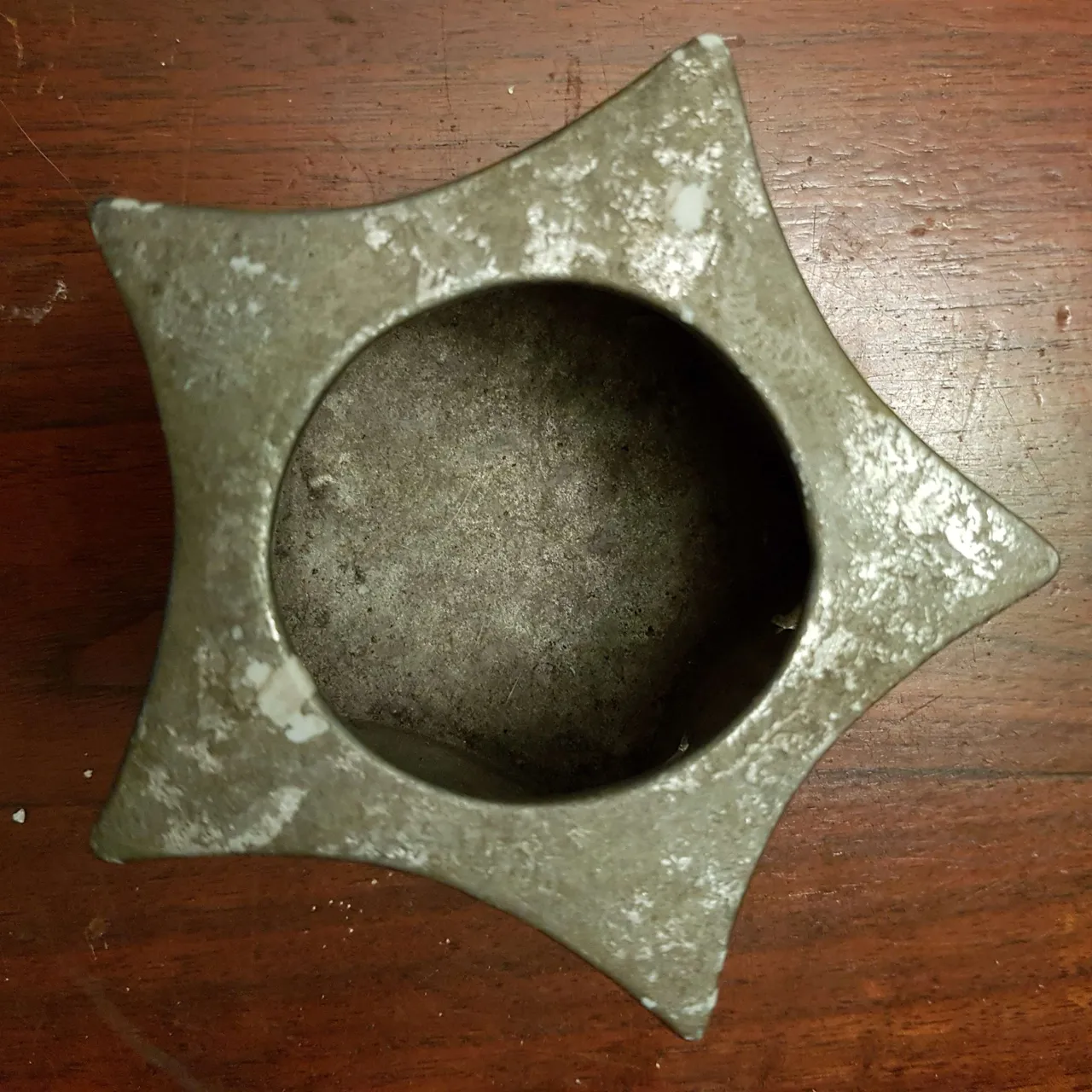 Star Candle holder - metal photo 1