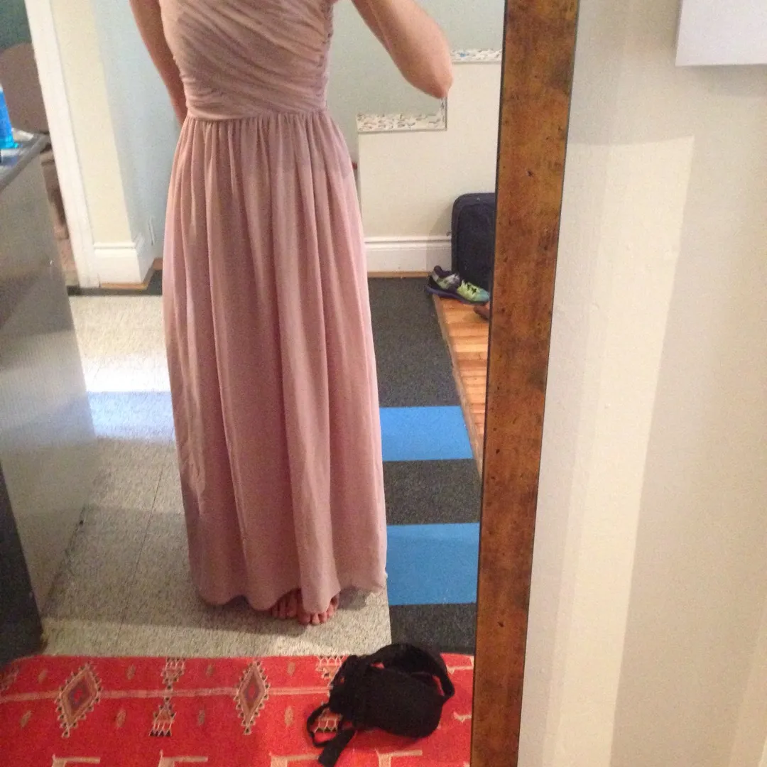 One Shoulder Pink H&M Dress photo 1