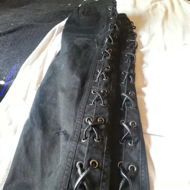 Black Corset Jeans photo 1