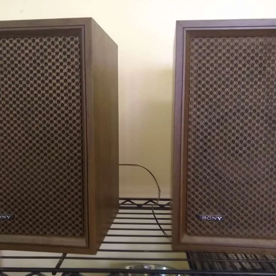 Vintage Sony Speakers photo 1