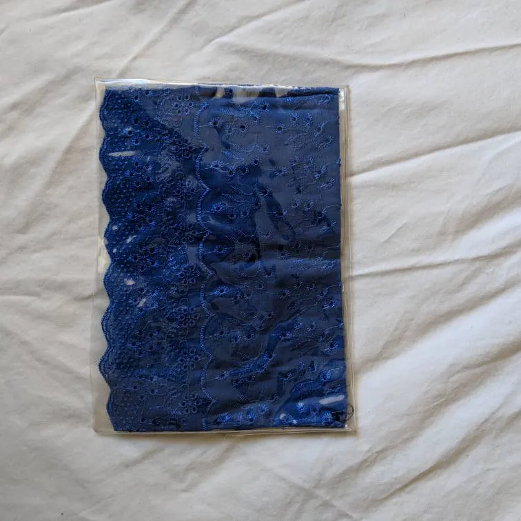 ✨ FREE - Blue Lace And Clear PVC Pouch photo 3