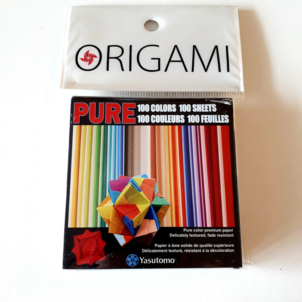 Origami Paper 100 Colours / 100 Sheets (small size) NEW BNIP photo 1