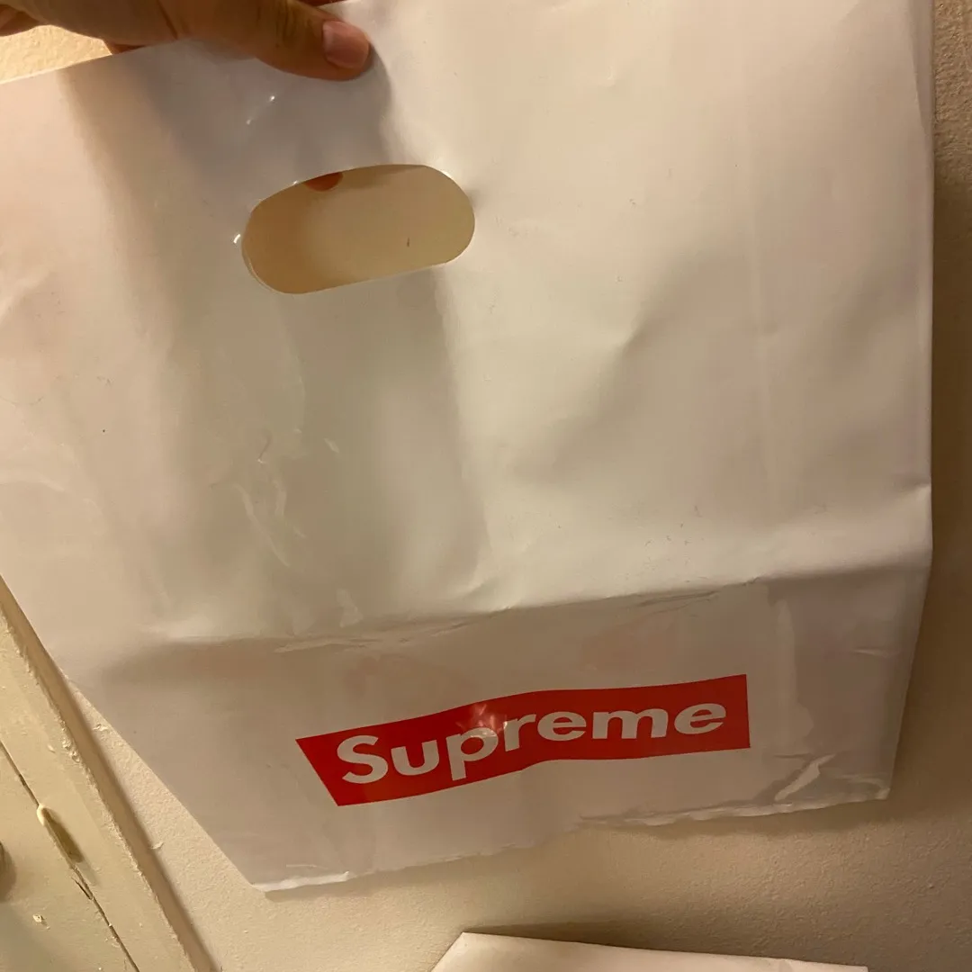 Two Supreme Bags With Stickers photo 3