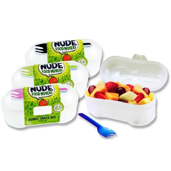 Snack Container With Built In Fork photo 1