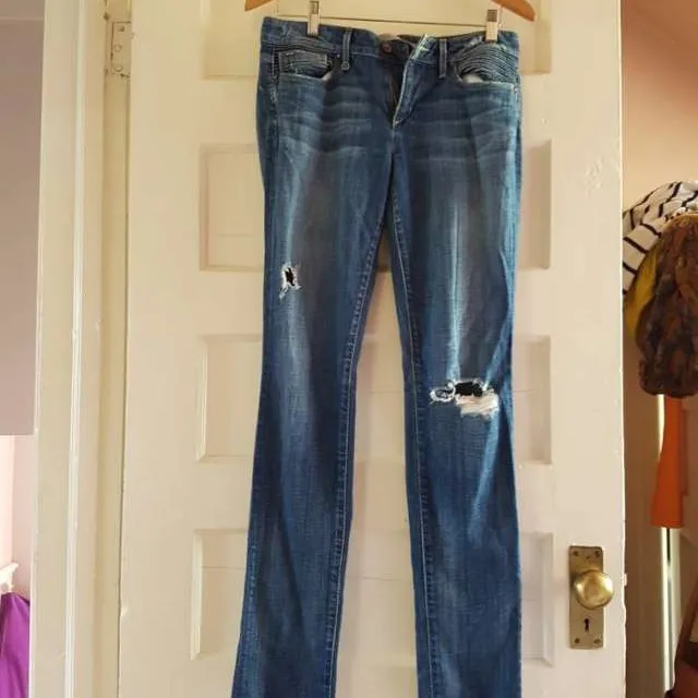 Joe's Ripped Jeans Size 28 photo 1