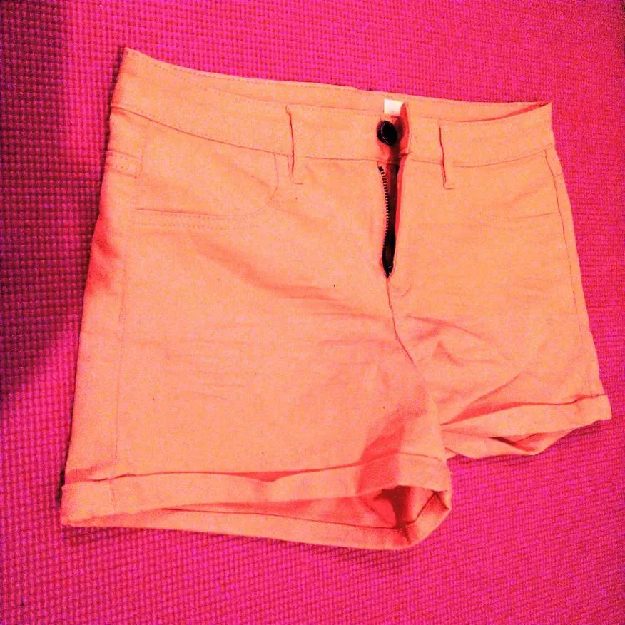 Orange Shorts, Size 6 photo 1