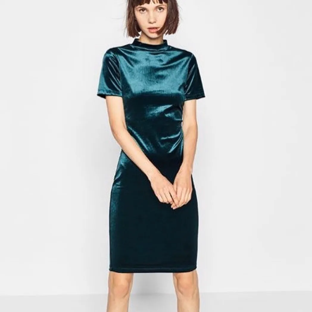 Zara Velvet Dress photo 1