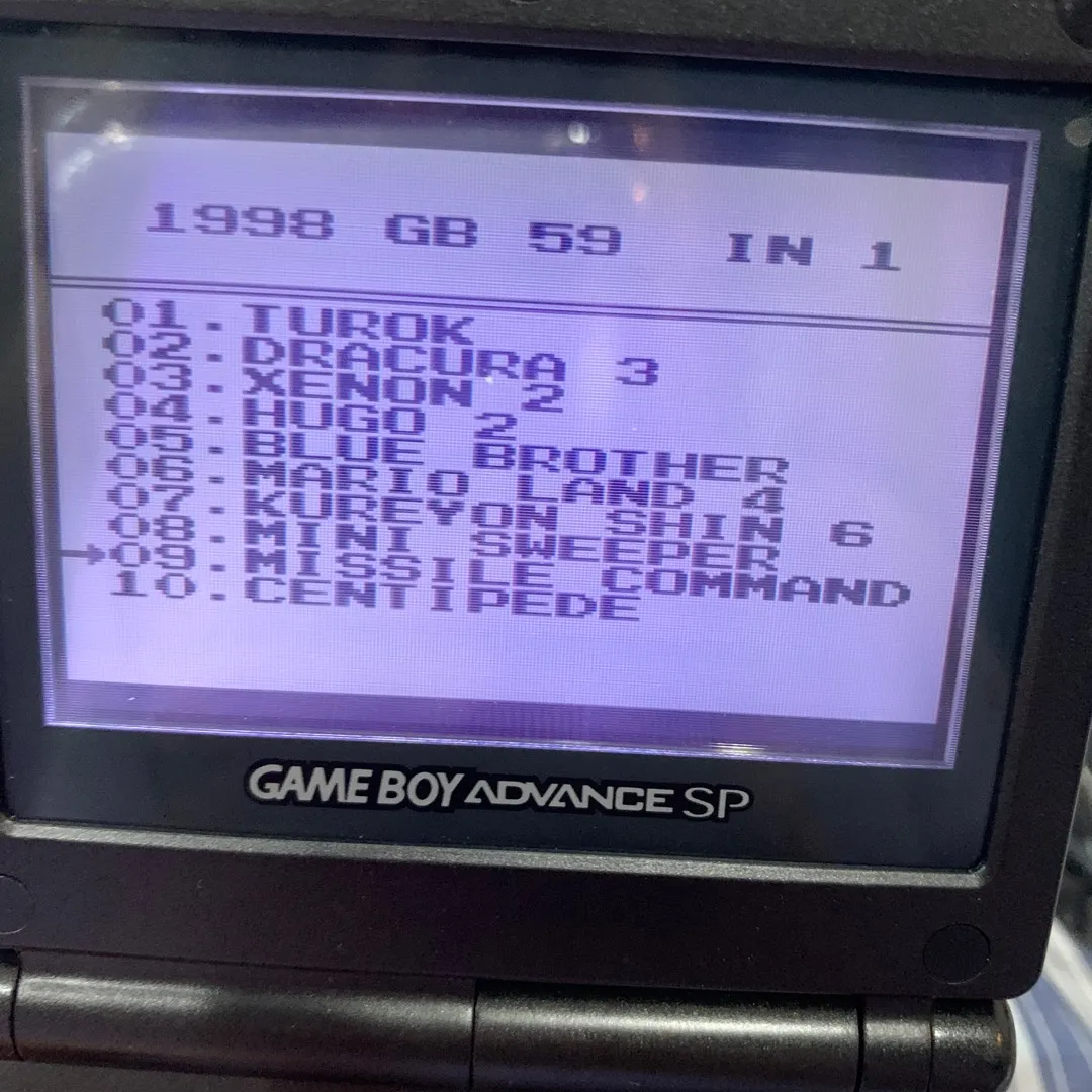 Nintendo Game Boy 59-in-1 Game photo 3