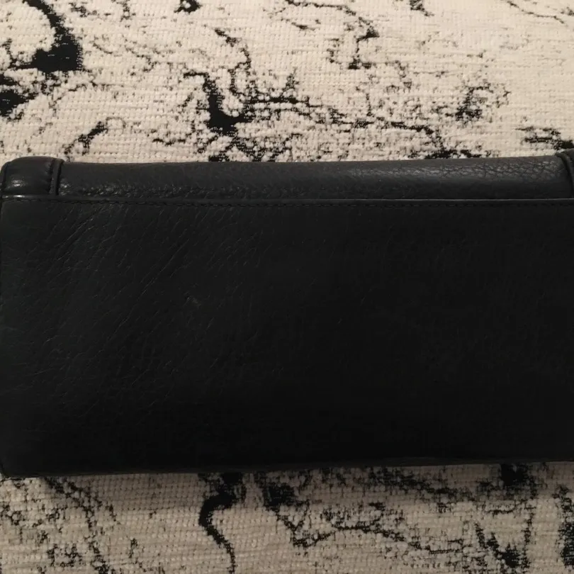 Black Oroton (Australian Designed) Leather Wallet photo 4
