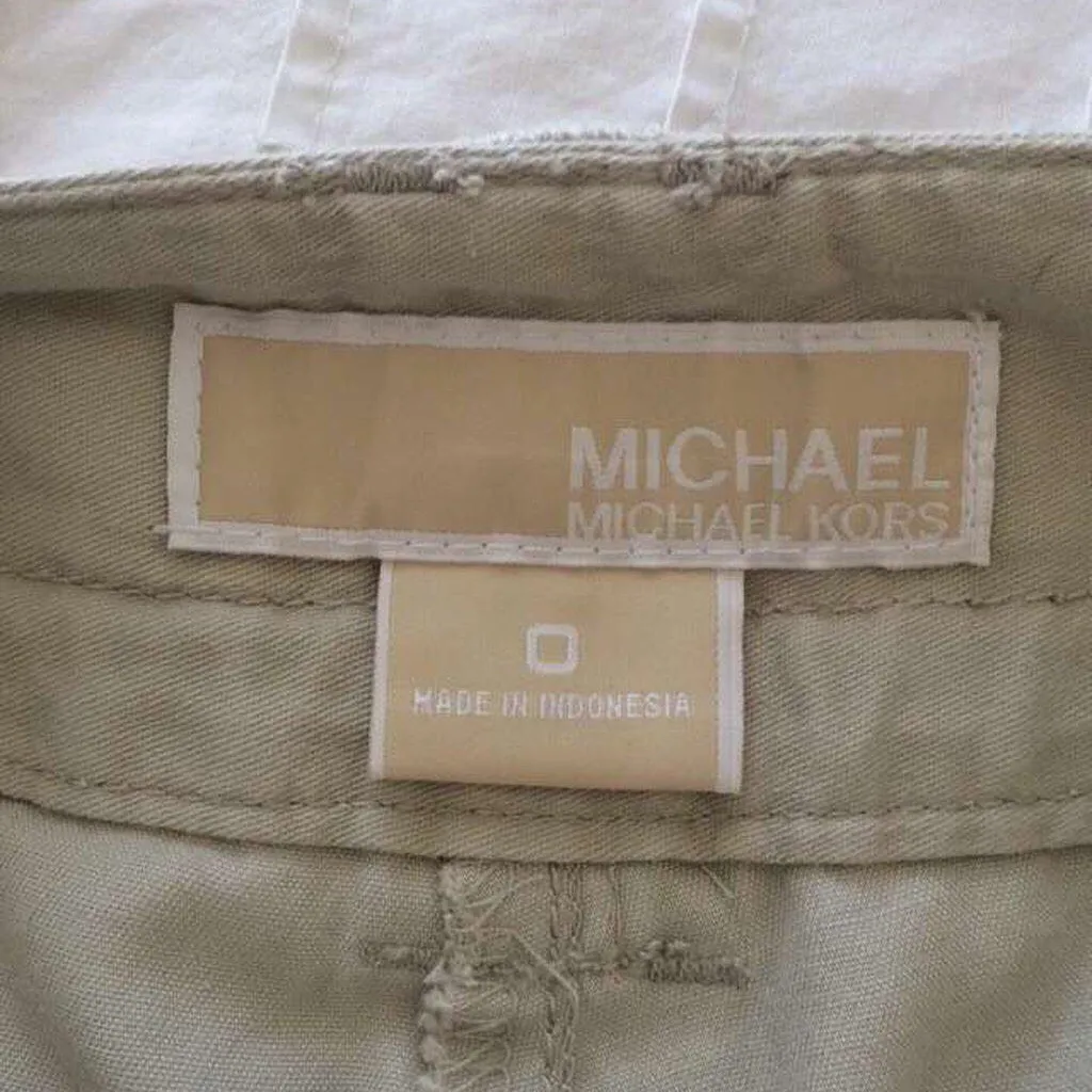 Michael Kors Khaki Shorts photo 4