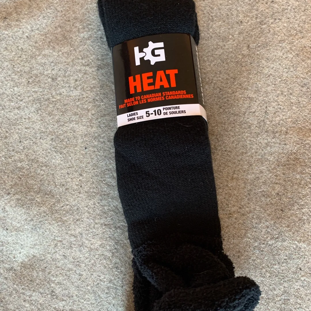 Warm Black Socks photo 1
