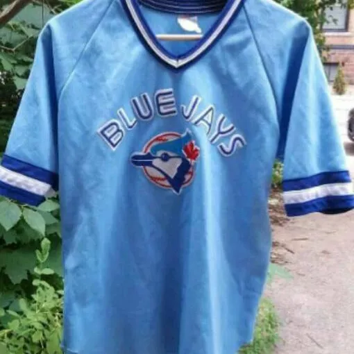VTG CCM Toronto Blue Jays Pullover Jersey Shirt L Baseball photo 1