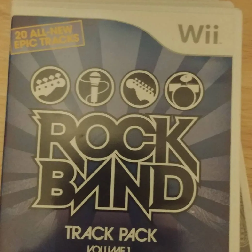 Wii Rockband Games photo 3