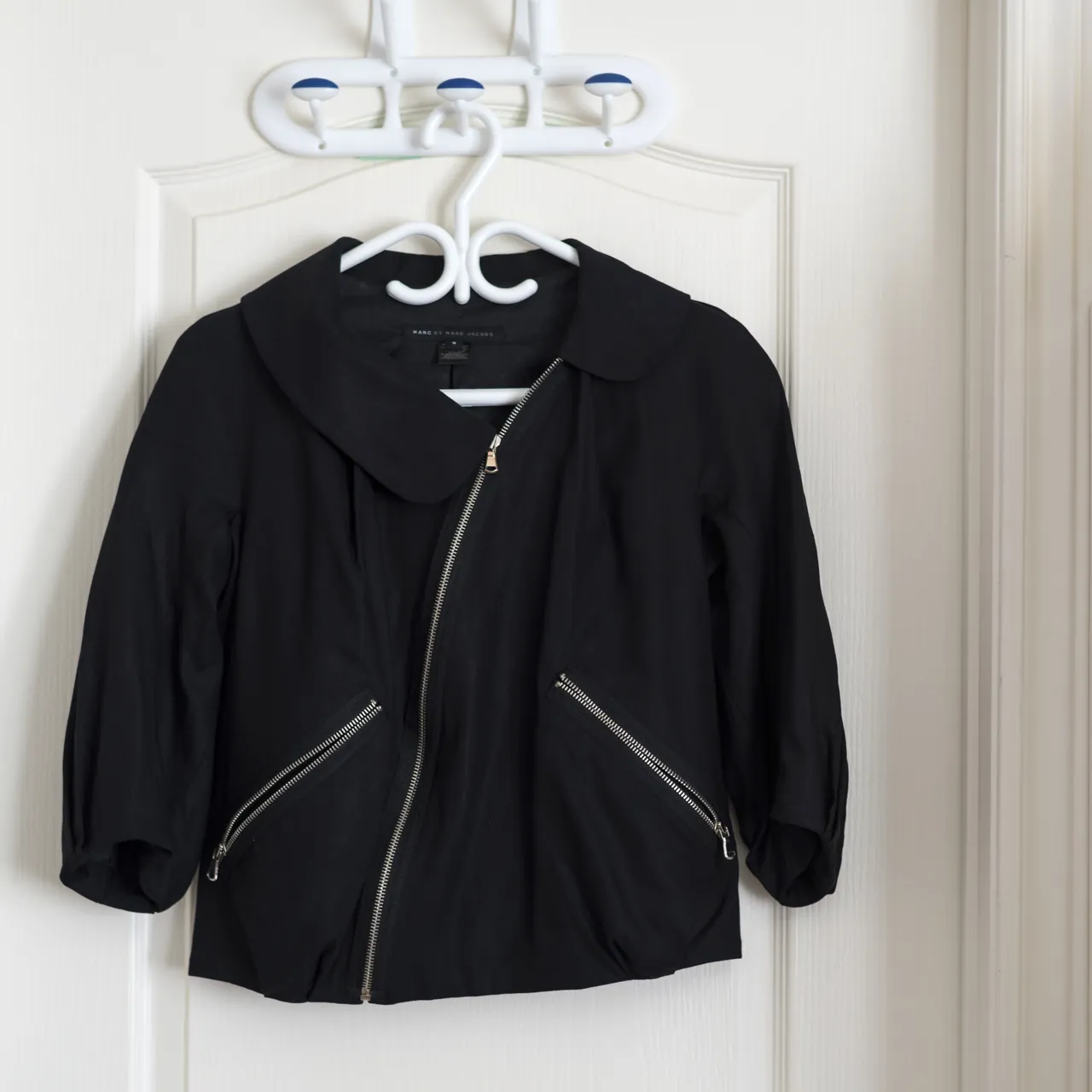 Marc by Marc Jacobs Cropped Black Jacket photo 3