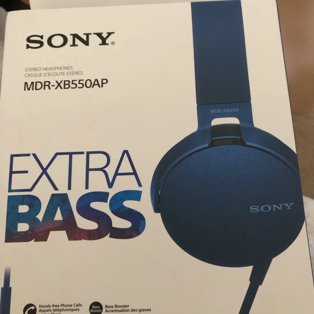 Sony headphones photo 1