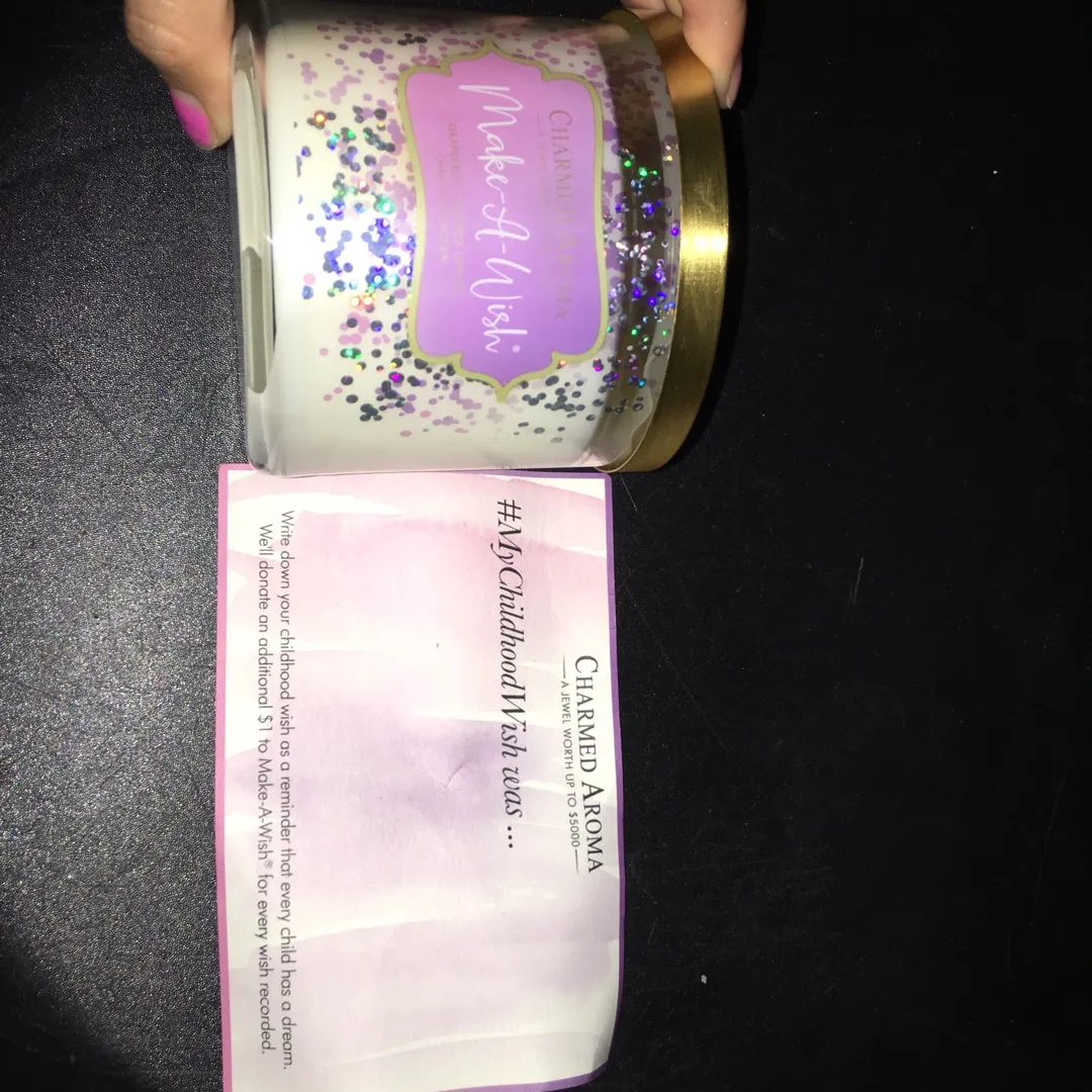 New Unlit Limited Edition Charmed Aroma Candle photo 1