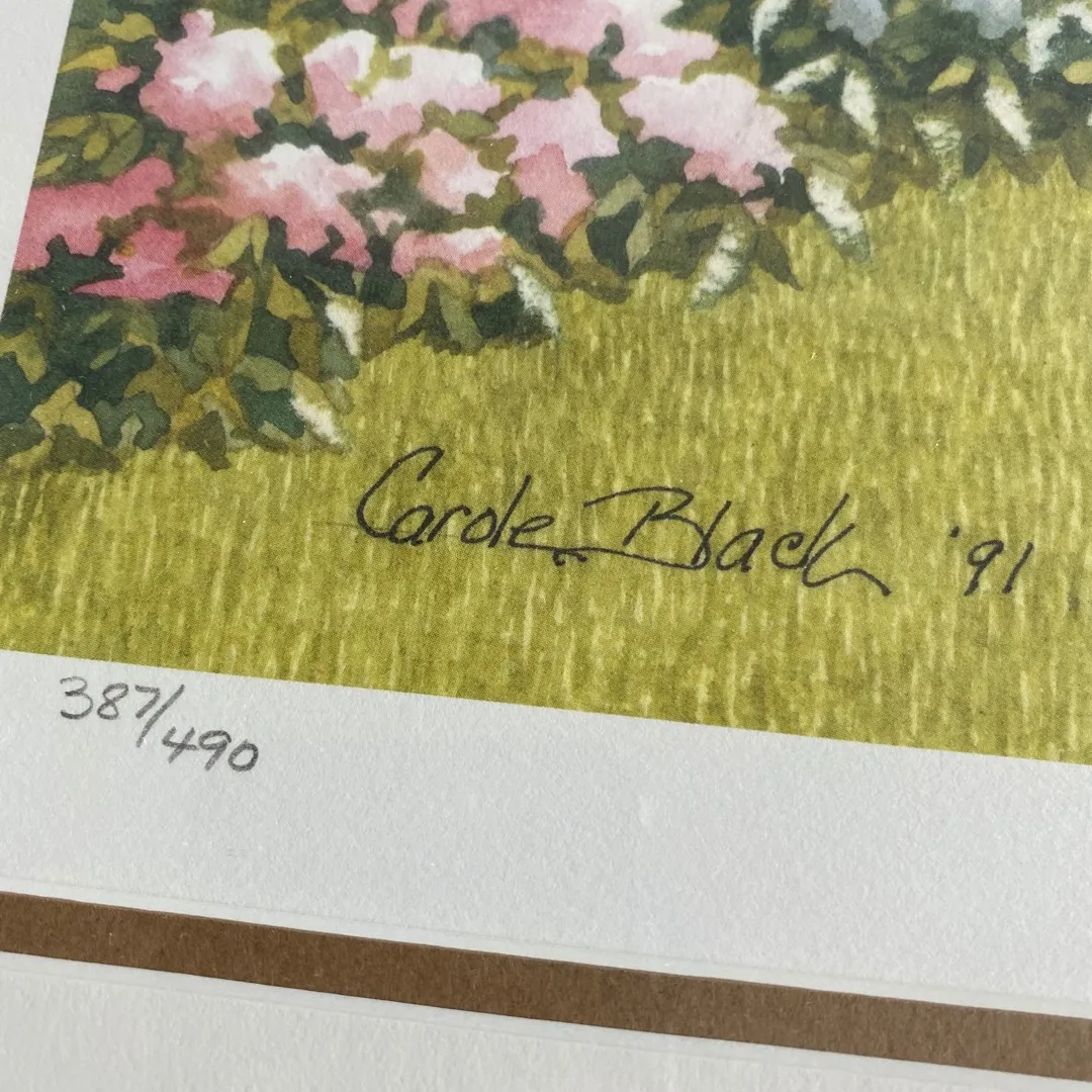 Carole Black Signed Prints (x2) photo 6