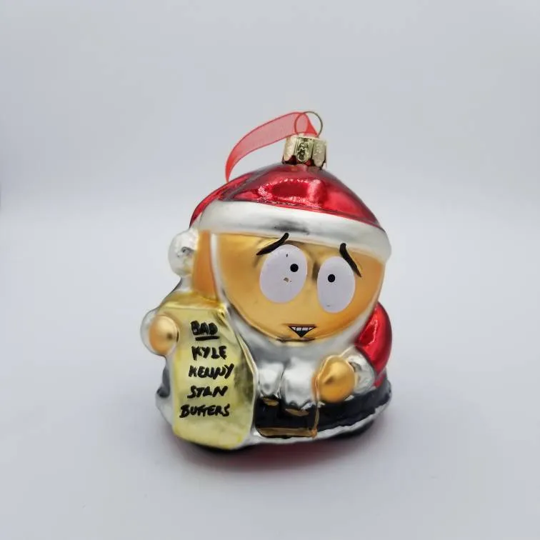 South Park Hand-Crafted Glass Christmas Ornament photo 1