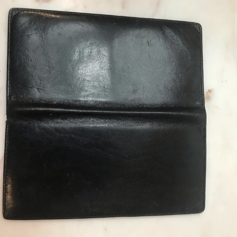 Black Danier Leather Wallet photo 1