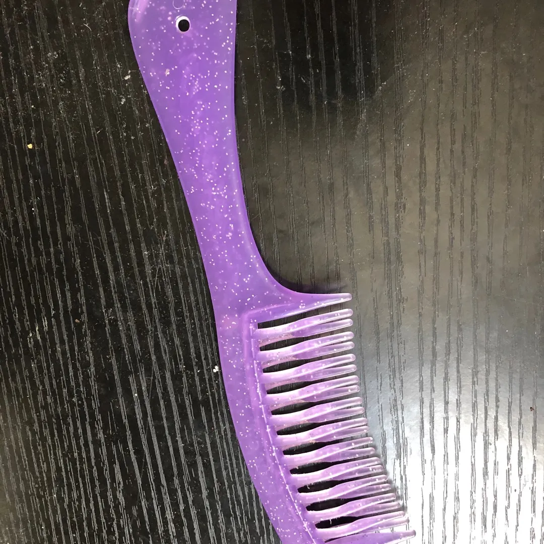 Purple Plastic Comb photo 1