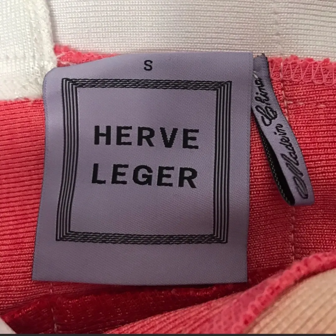 Herve Legar Ombré Bandage Dress photo 4
