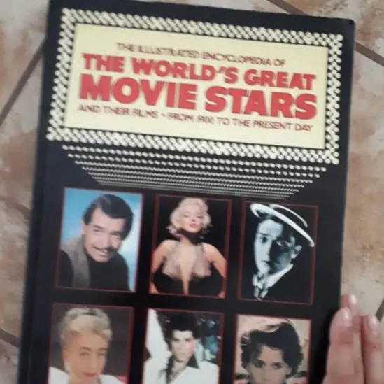 The world's Great Movie Stars coffee table book Cinema Actors photo 1