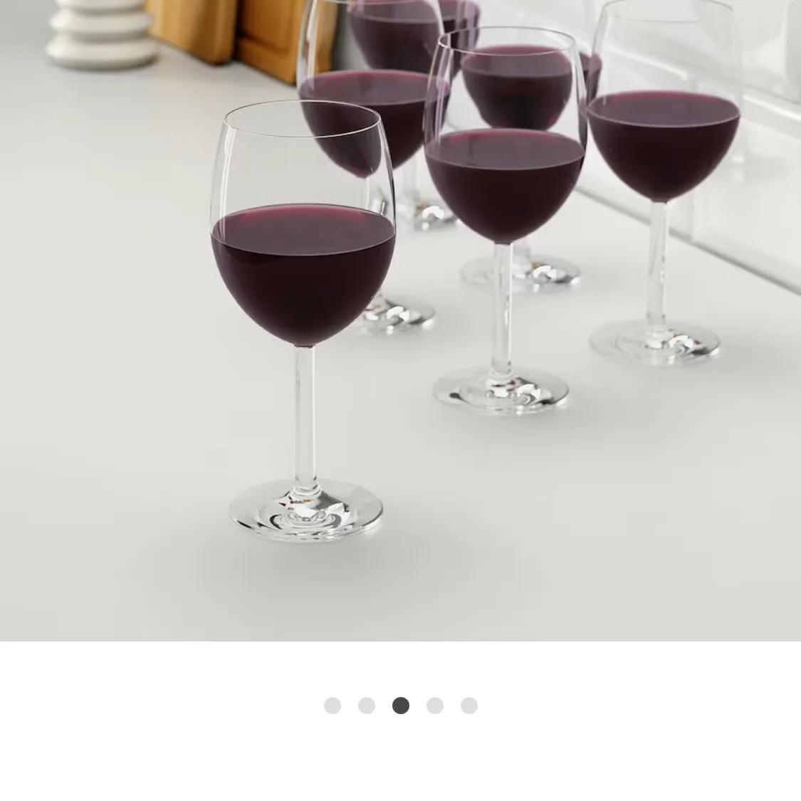 Ikea wine glasses (svalka 15oz) x38 photo 1