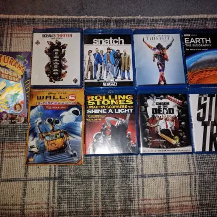 Various Blu-Rays/DVDs photo 1