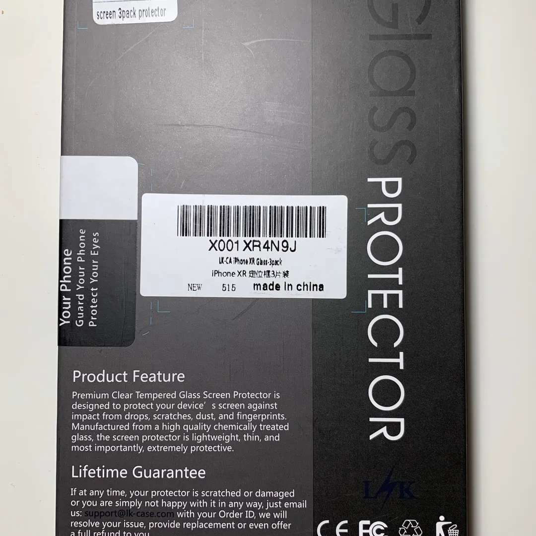 iPhone XR Tempered Glass Screen Protectors photo 3