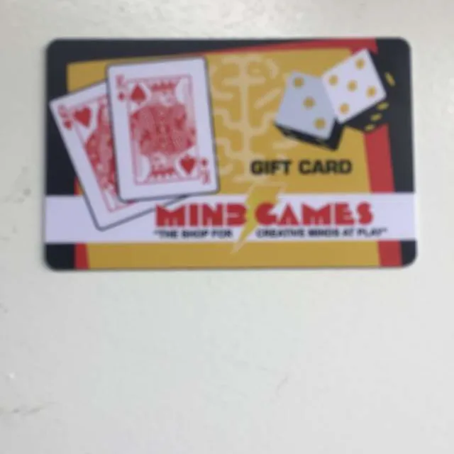 20$ Mind Games Gift Card photo 1
