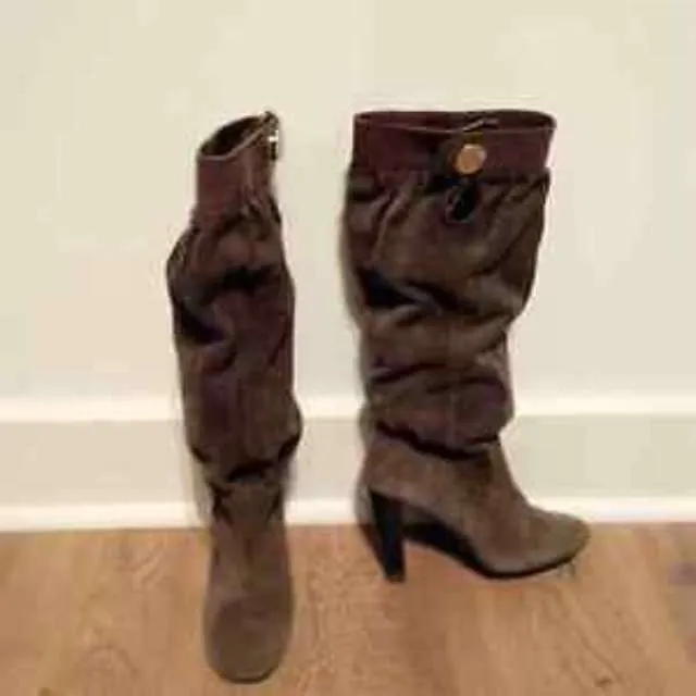 Michael Kors Suede Tall Boots photo 1