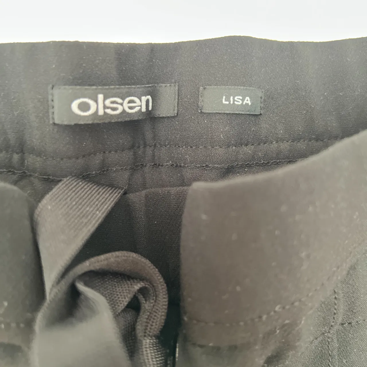 Black Olsen ‘Lisa’ Trousers, Size 14 photo 5