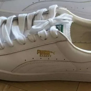 Puma White Sneakers Size 10 photo 1