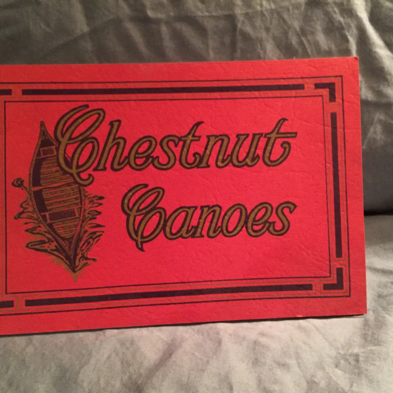 Chestnut Canoe Company 1950 Catalog Reprint photo 1