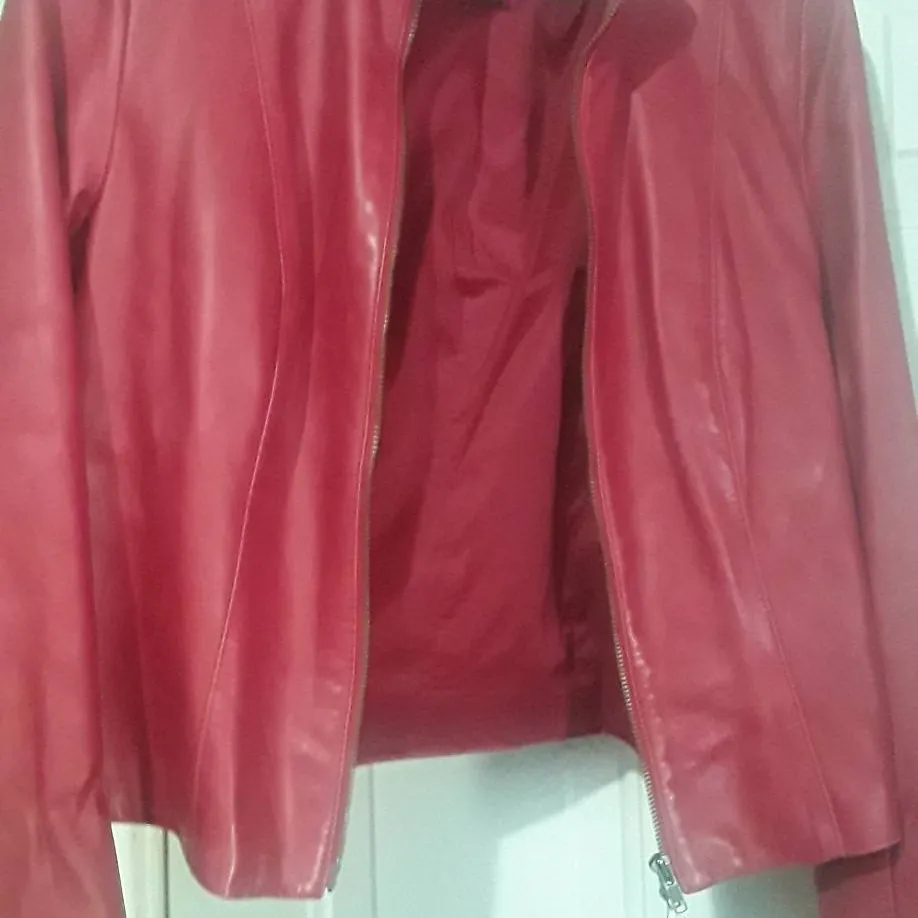 Daniel Leather Jacket Size M photo 1