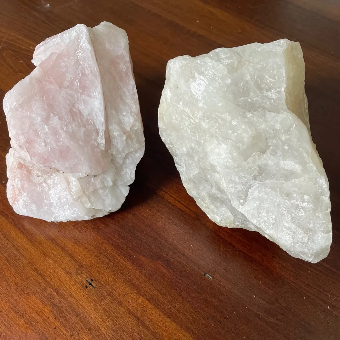 Rose Quartz& Quartz Crystals photo 1