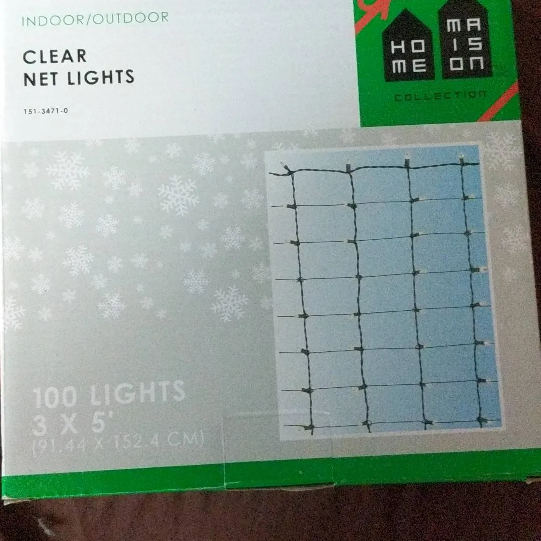 Clear Net Lights, Bnib photo 1
